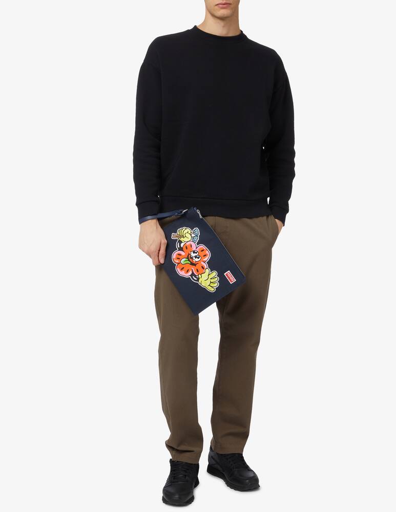 rinascente Kenzo Fiore cotton handbag