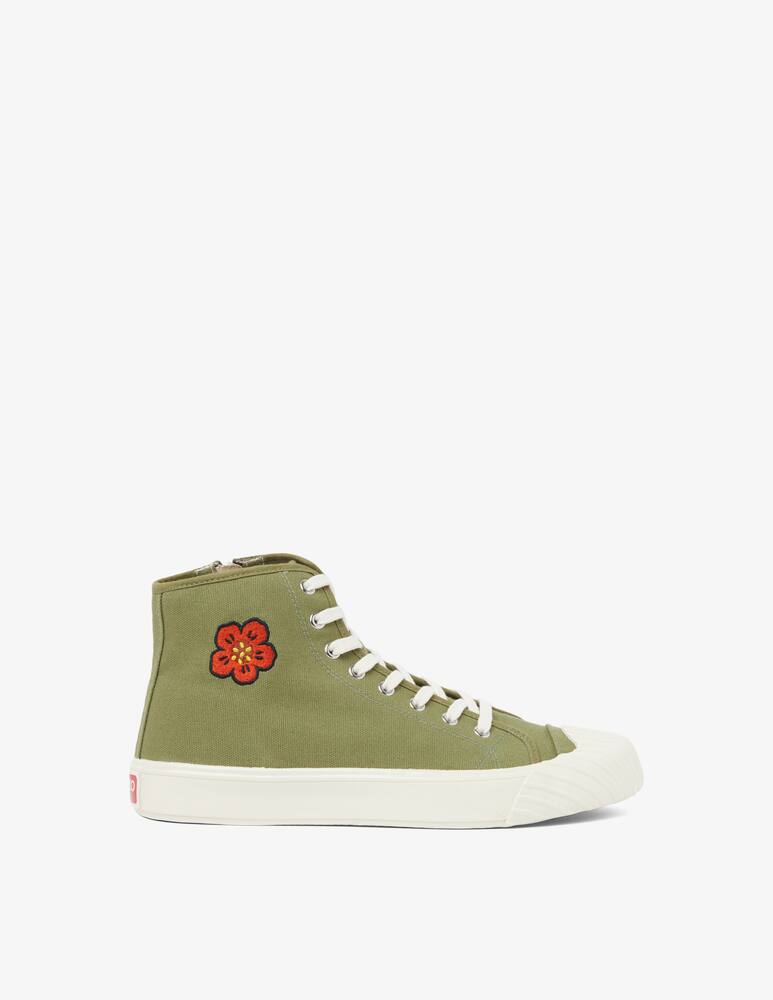 Kenzo Sneaker school hi top canvas - immagine 1 Kenzo Sneaker school hi top canvas - immagine 1