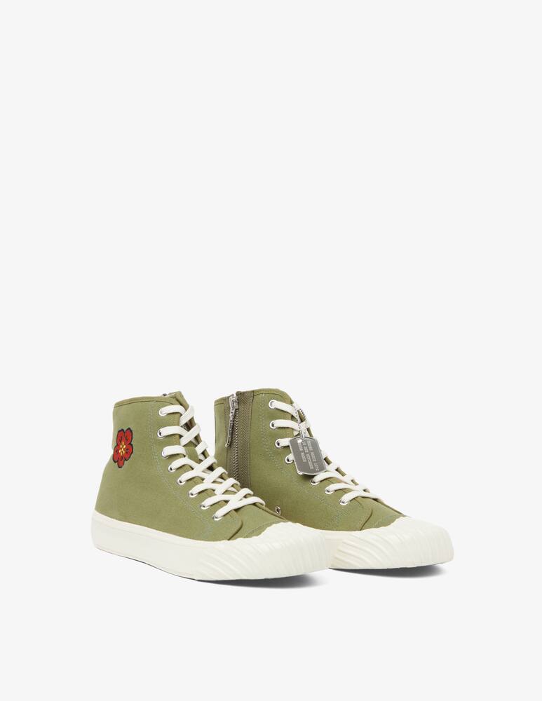 Kenzo Sneaker school hi top canvas - immagine 3 Kenzo Sneaker school hi top canvas - immagine 3