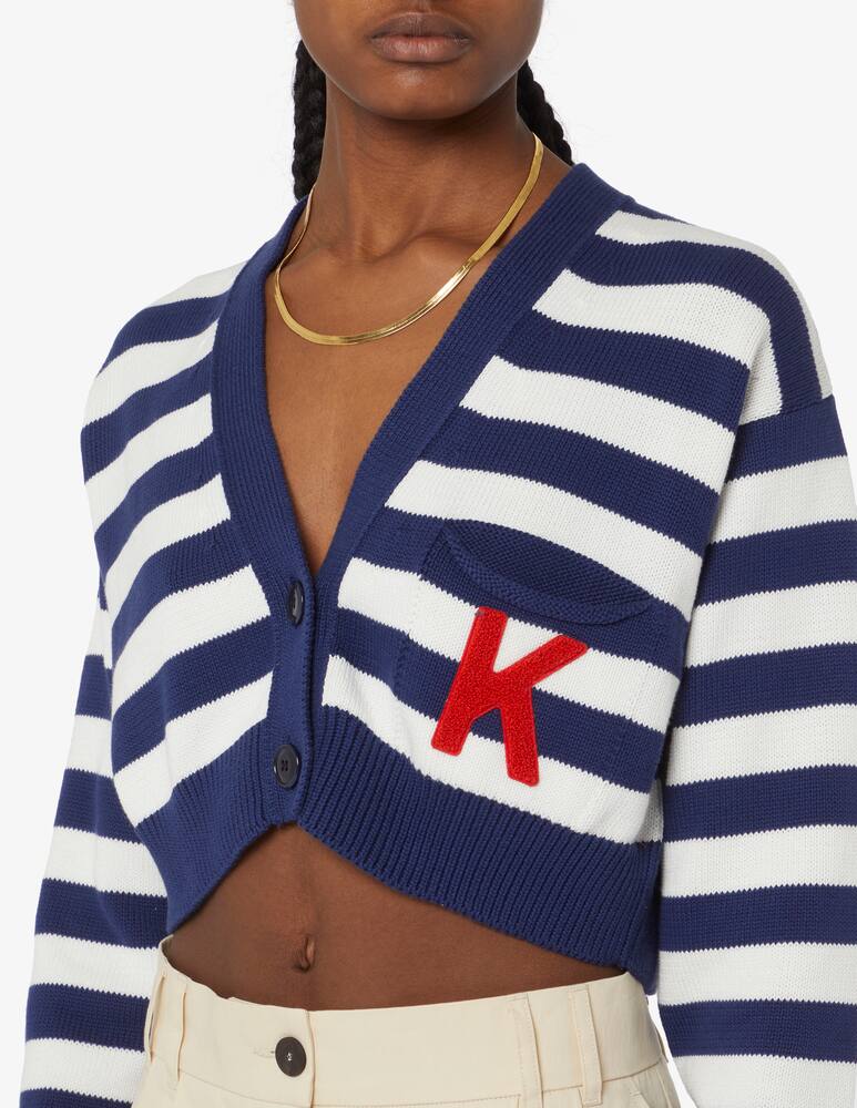 rinascente Kenzo Cardigan in cotone a righe