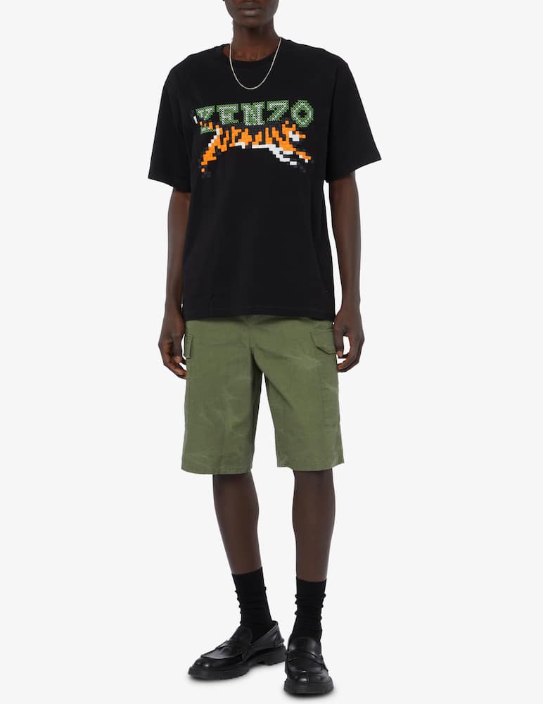 rinascente Kenzo Maglietta tiger pixel 