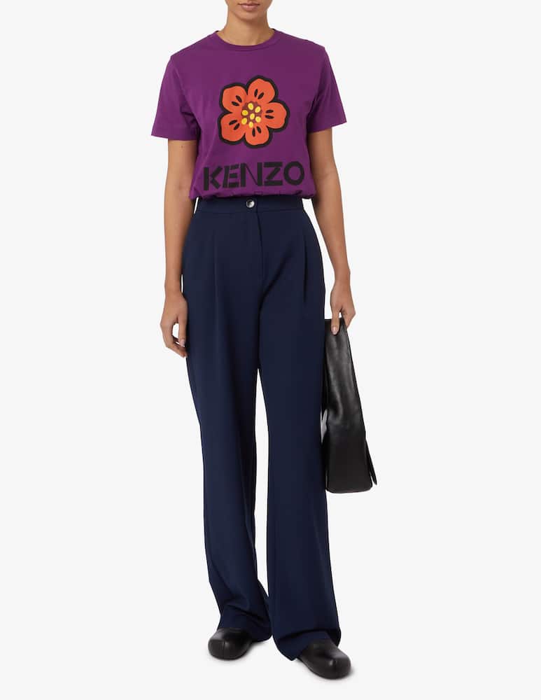 rinascente Kenzo Icon cotton t-shirt - Violet