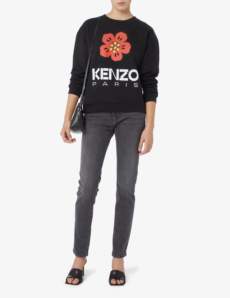Kenzo T-shirt in cotone Flower - immagine 2 Kenzo T-shirt in cotone Flower - immagine 2