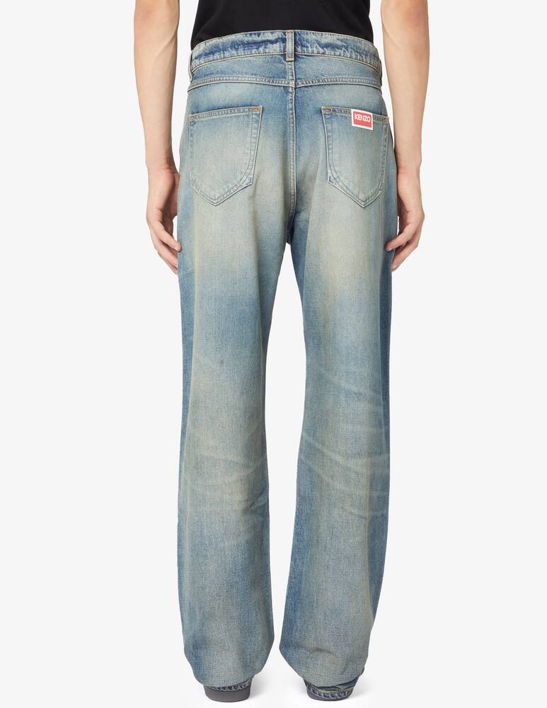 rinascente Kenzo Stone bleach straight leg denim