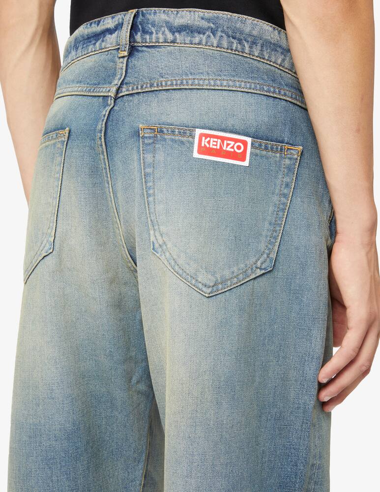 rinascente Kenzo Stone bleach straight leg denim