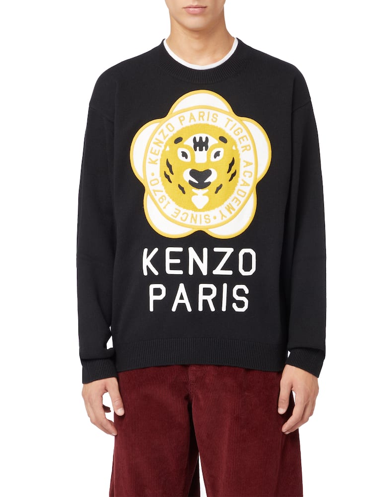 Kenzo Maglia knit tiger academy flower - immagine 1 Kenzo Maglia knit tiger academy flower - immagine 1