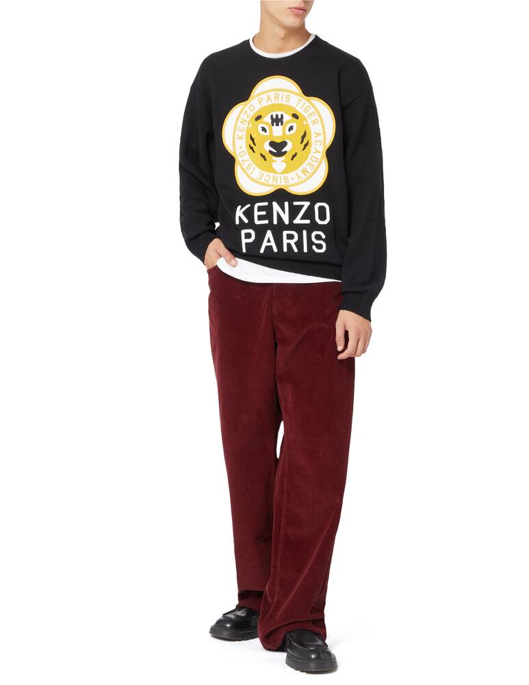 rinascente Kenzo Knit tiger academy flower top