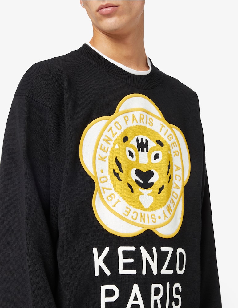 Kenzo Maglia knit tiger academy flower - immagine 4 Kenzo Maglia knit tiger academy flower - immagine 4