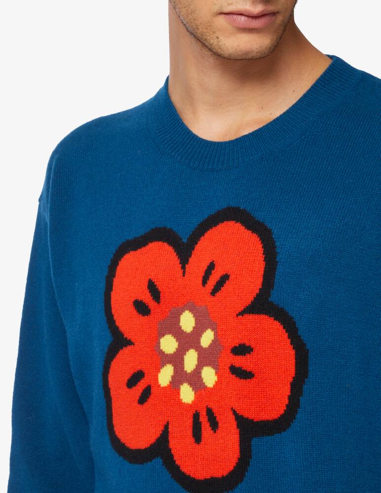 rinascente Kenzo Maglia girocollo boke flower crest maxi