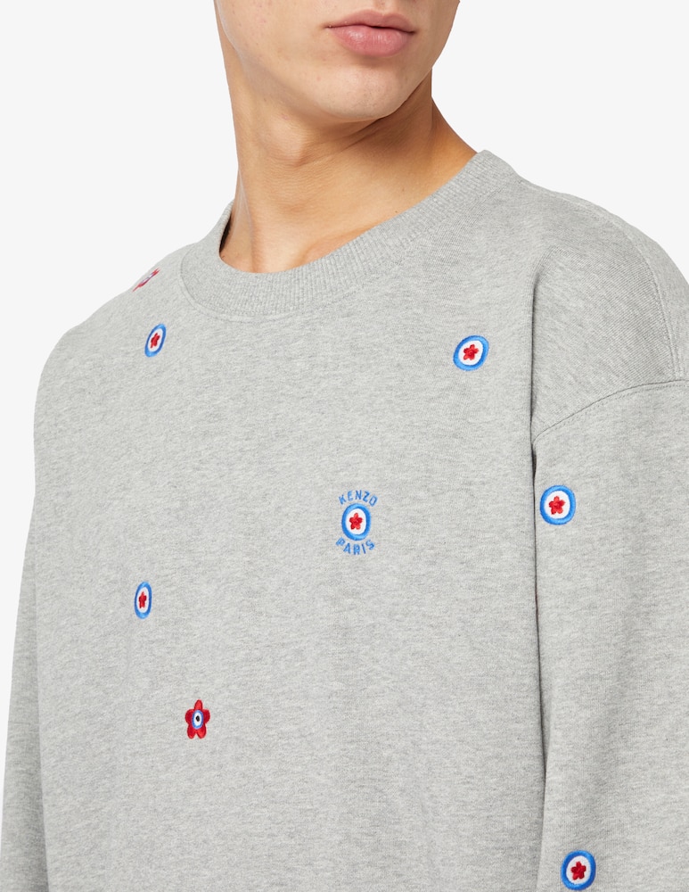 rinascente Kenzo Felpa girocollo mini target allover