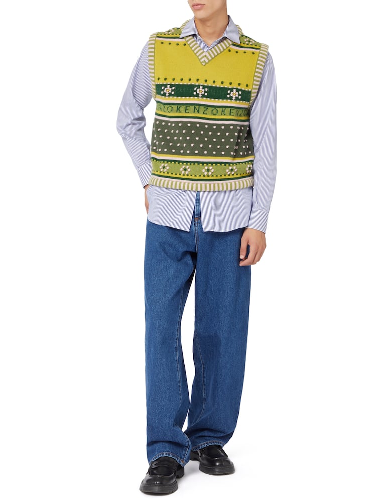 rinascente Kenzo Multicolor knitted vest