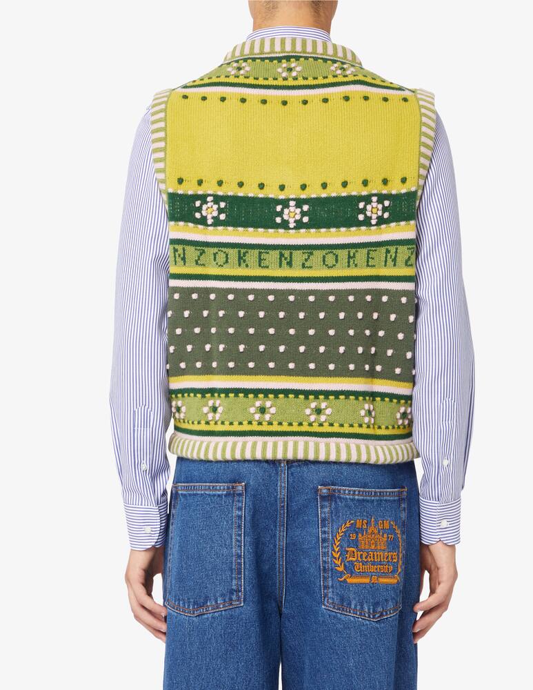 rinascente Kenzo Multicolor knitted vest