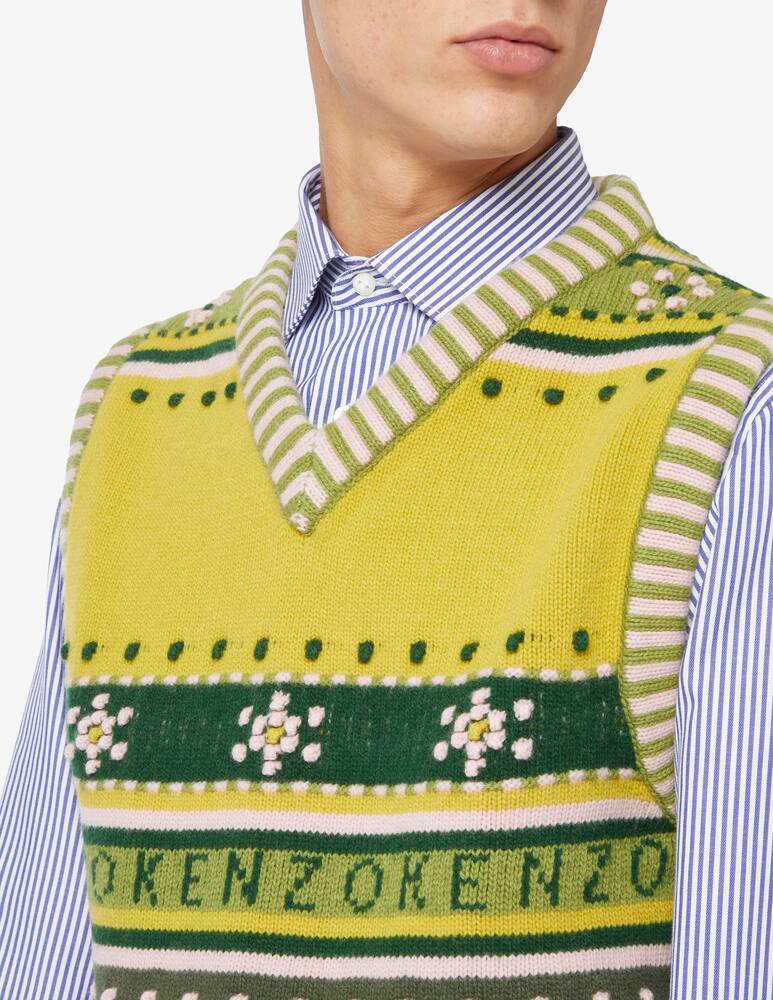 rinascente Kenzo Multicolor knitted vest