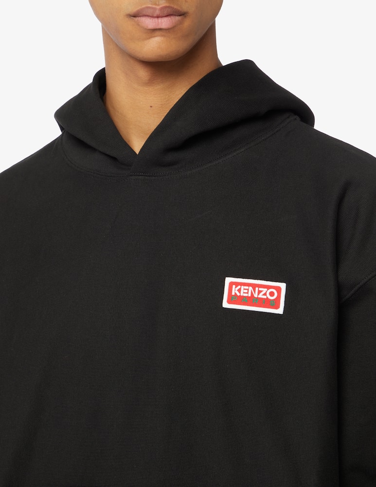rinascente Kenzo Felpa con cappuccio con logo paris tag