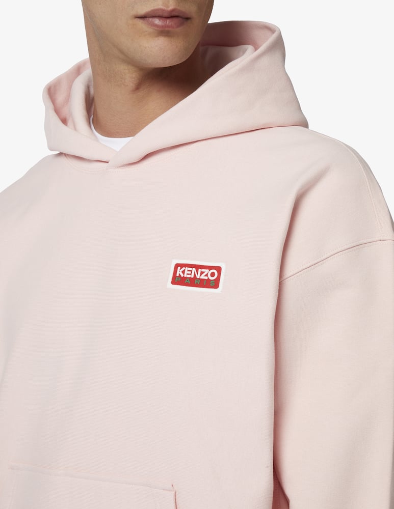 rinascente Kenzo Logo paris kenzo tag hoodie