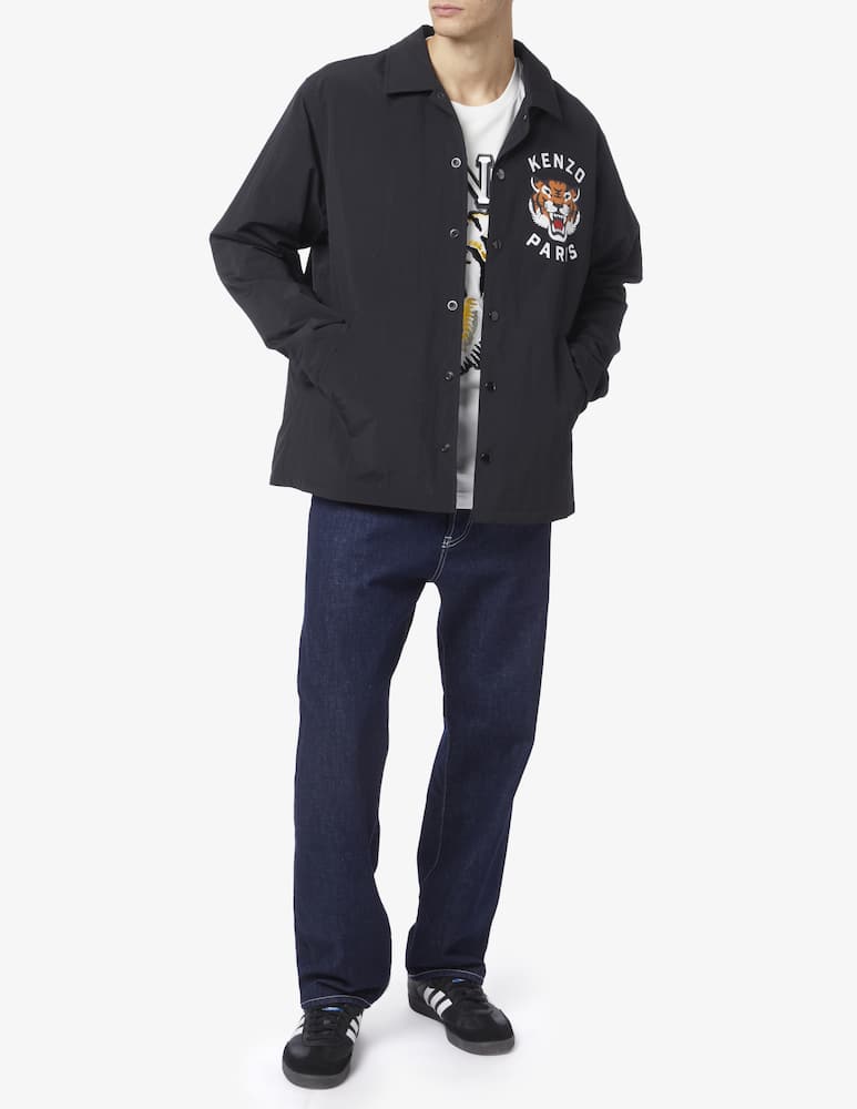 Kenzo Sovracamicia nylon lucky tiger - immagine 2 Kenzo Sovracamicia nylon lucky tiger - immagine 2