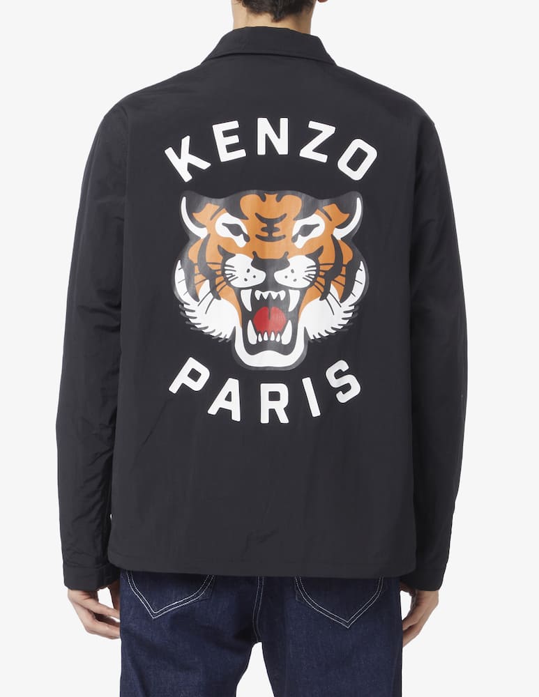 Kenzo Sovracamicia nylon lucky tiger - immagine 3 Kenzo Sovracamicia nylon lucky tiger - immagine 3