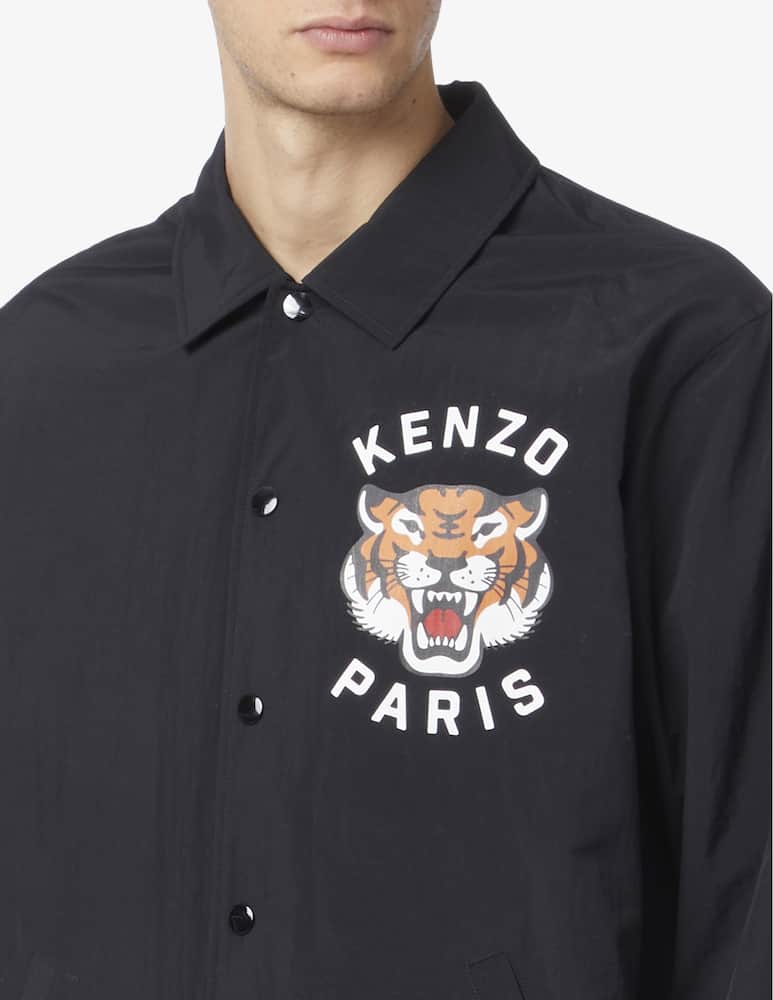 Kenzo Sovracamicia nylon lucky tiger - immagine 4 Kenzo Sovracamicia nylon lucky tiger - immagine 4