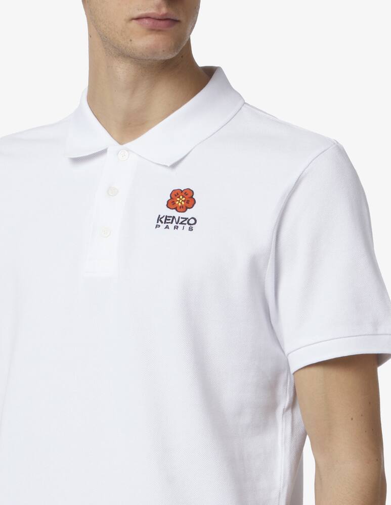 rinascente Kenzo Polo small boke flower slim fit