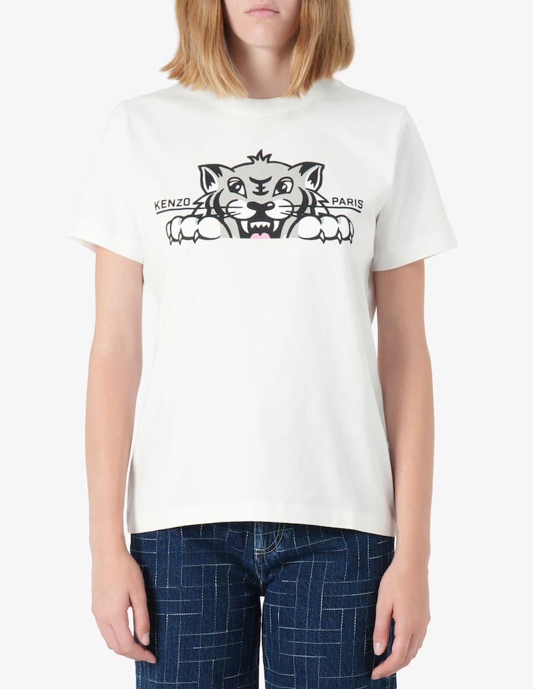 Kenzo Happy tiger loose t-shirt - picture 1 Kenzo Happy tiger loose t-shirt - picture 1
