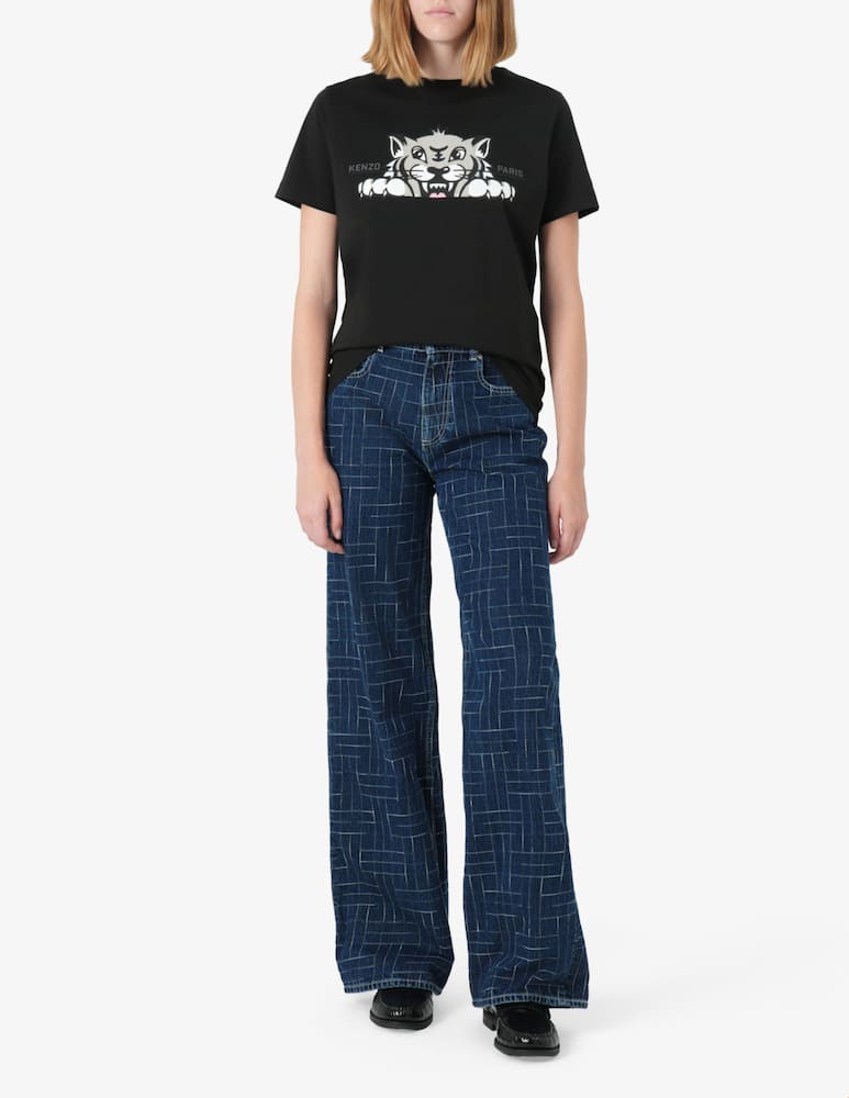 Kenzo T-shirt loose Happy Tiger - immagine 2 Kenzo T-shirt loose Happy Tiger - immagine 2