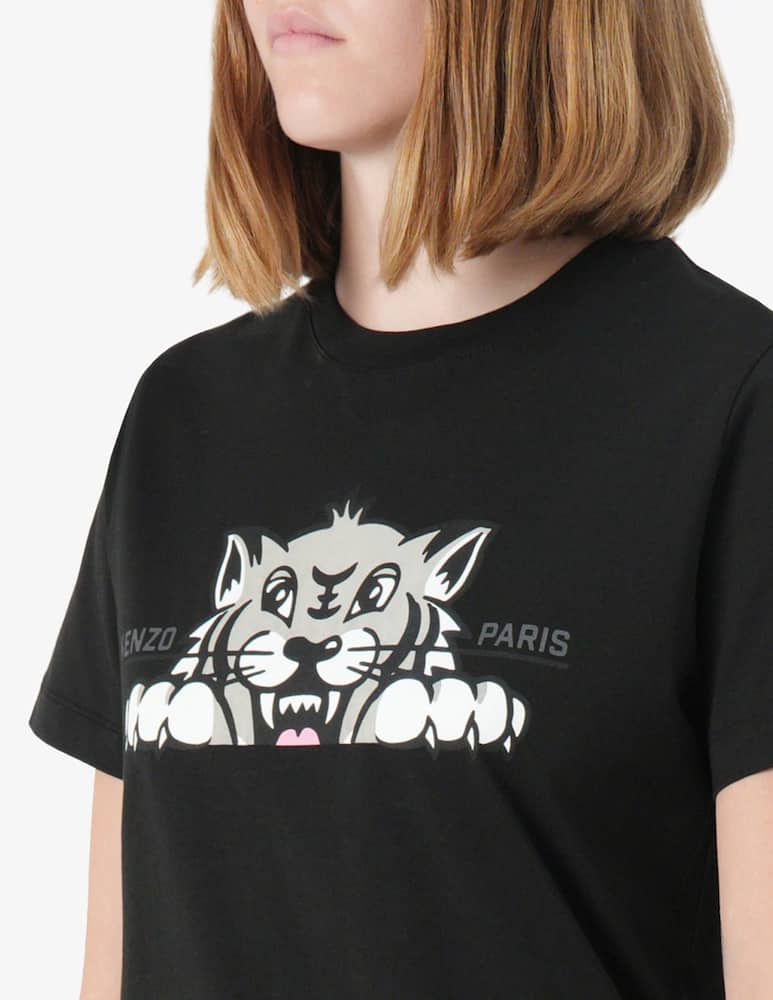 Kenzo T-shirt loose Happy Tiger - immagine 4 Kenzo T-shirt loose Happy Tiger - immagine 4