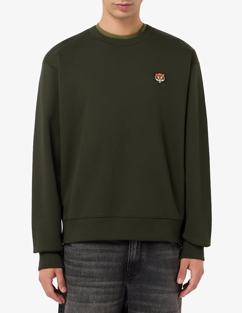 rinascente Kenzo Tiger patch sweatshirt