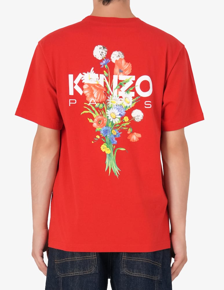 Kenzo T-shirt bouquet Kenzo - immagine 3 Kenzo T-shirt bouquet Kenzo - immagine 3