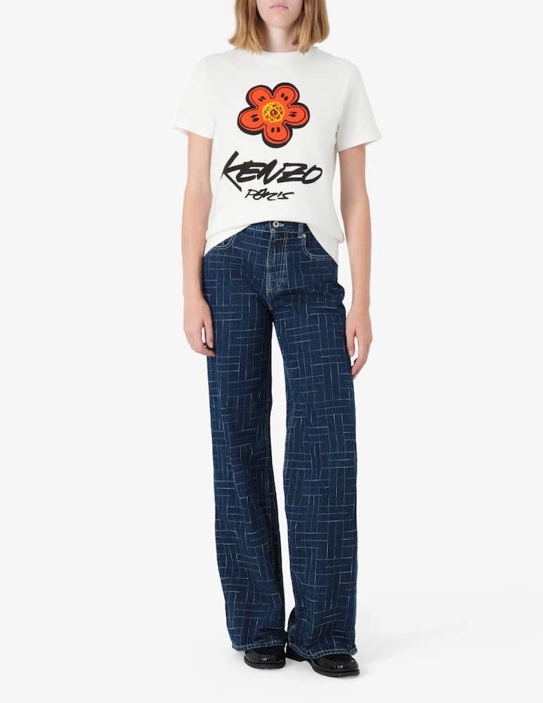 rinascente Kenzo T-shirt loose Futura 2000