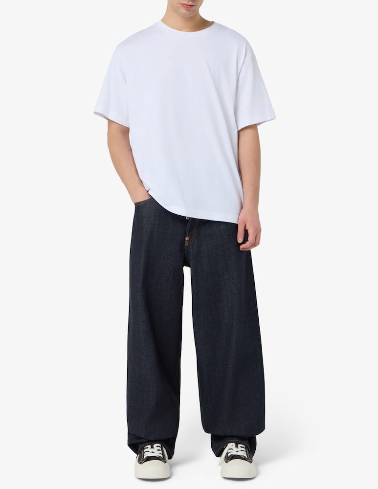 Kenzo Jeans wide fit con risvolto - immagine 2 Kenzo Jeans wide fit con risvolto - immagine 2