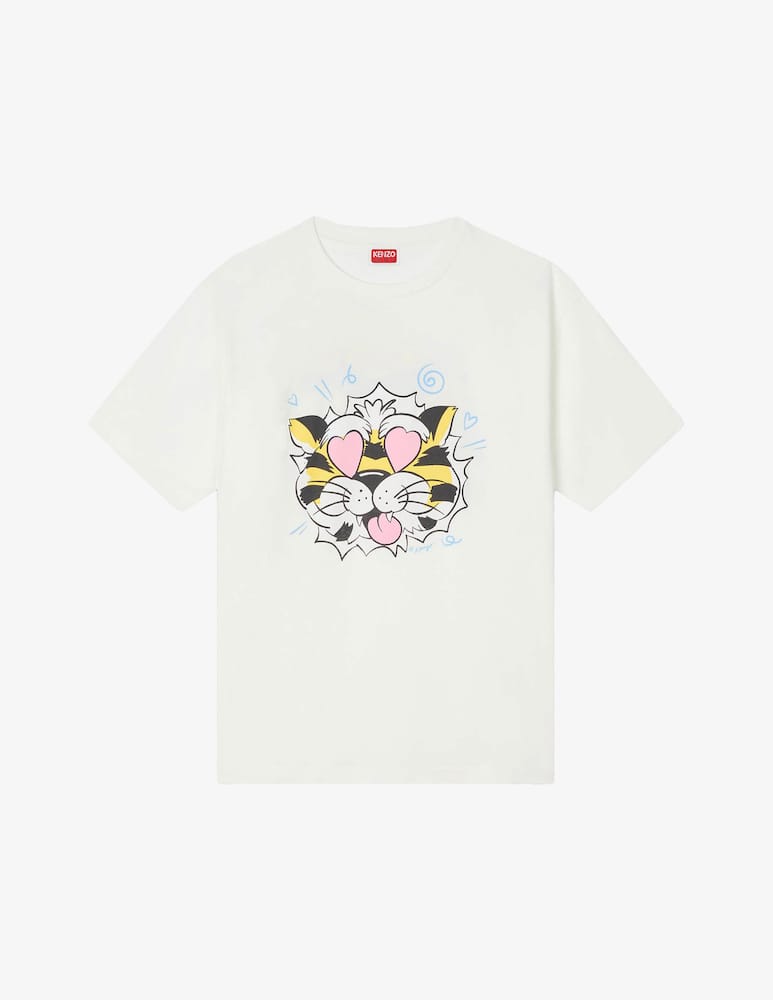 Kenzo T-shirt Wild Tiger oversize - immagine 1 Kenzo T-shirt Wild Tiger oversize - immagine 1