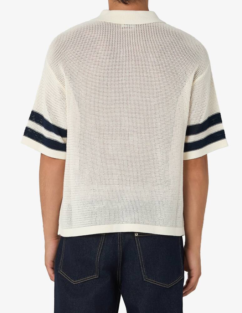rinascente Kenzo Polo in maglia crochet