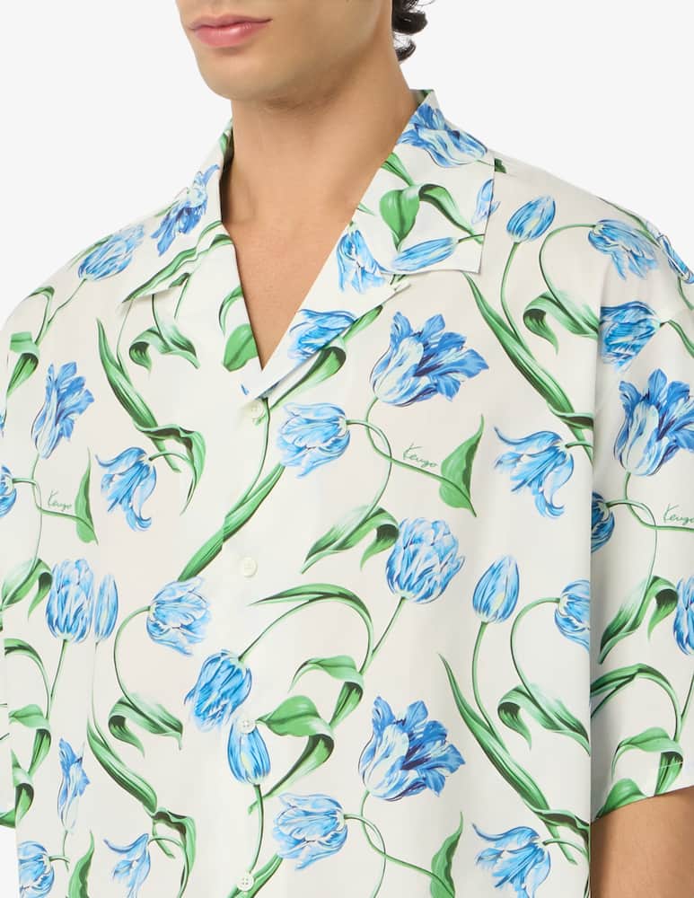 Kenzo Camicia hawaiana a fiori - immagine 4 Kenzo Camicia hawaiana a fiori - immagine 4