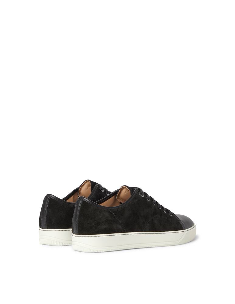 rinascente Lanvin Sneaker basket basse in pelle di vitello scamosciata