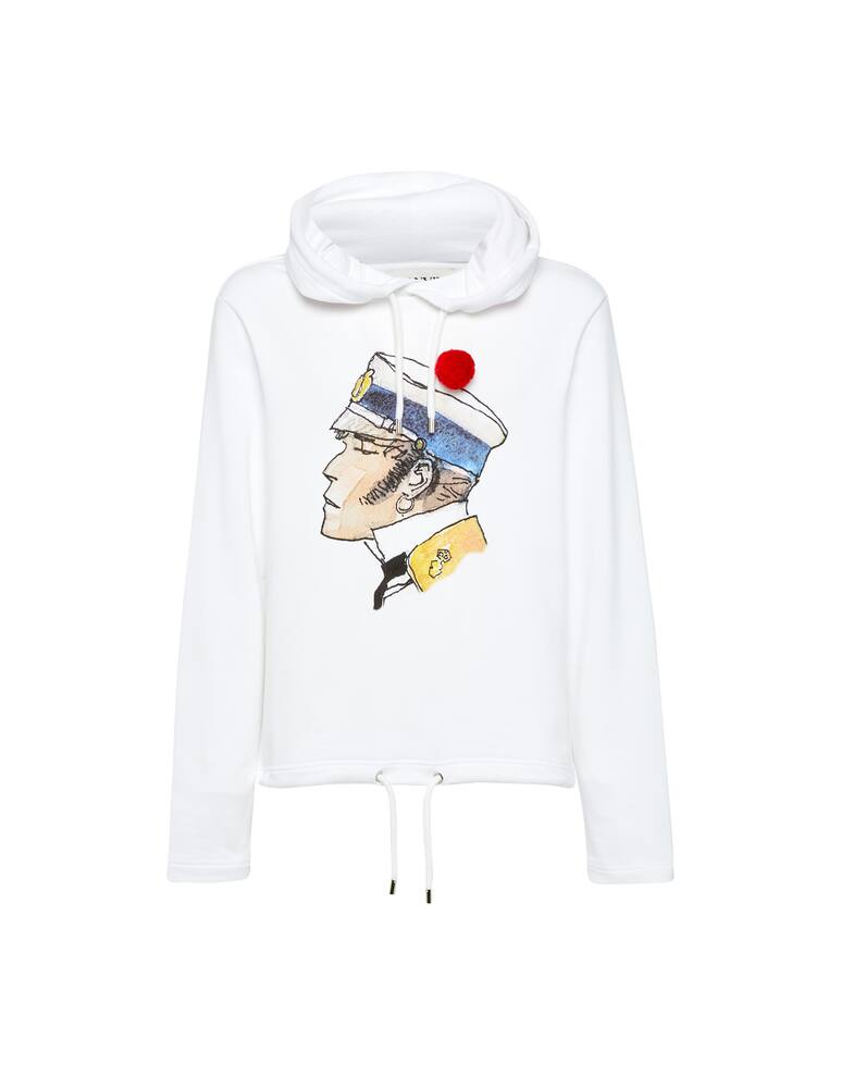 Lanvin Hoodie corto maltese portrait - picture 1 Lanvin Hoodie corto maltese portrait - picture 1