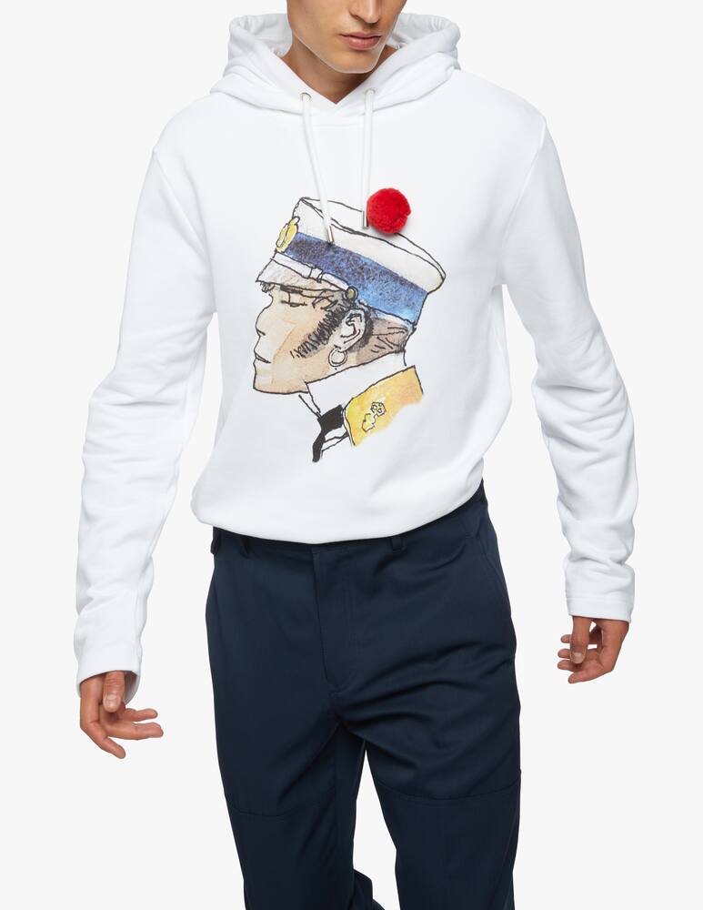 Lanvin Hoodie corto maltese portrait - picture 2 Lanvin Hoodie corto maltese portrait - picture 2