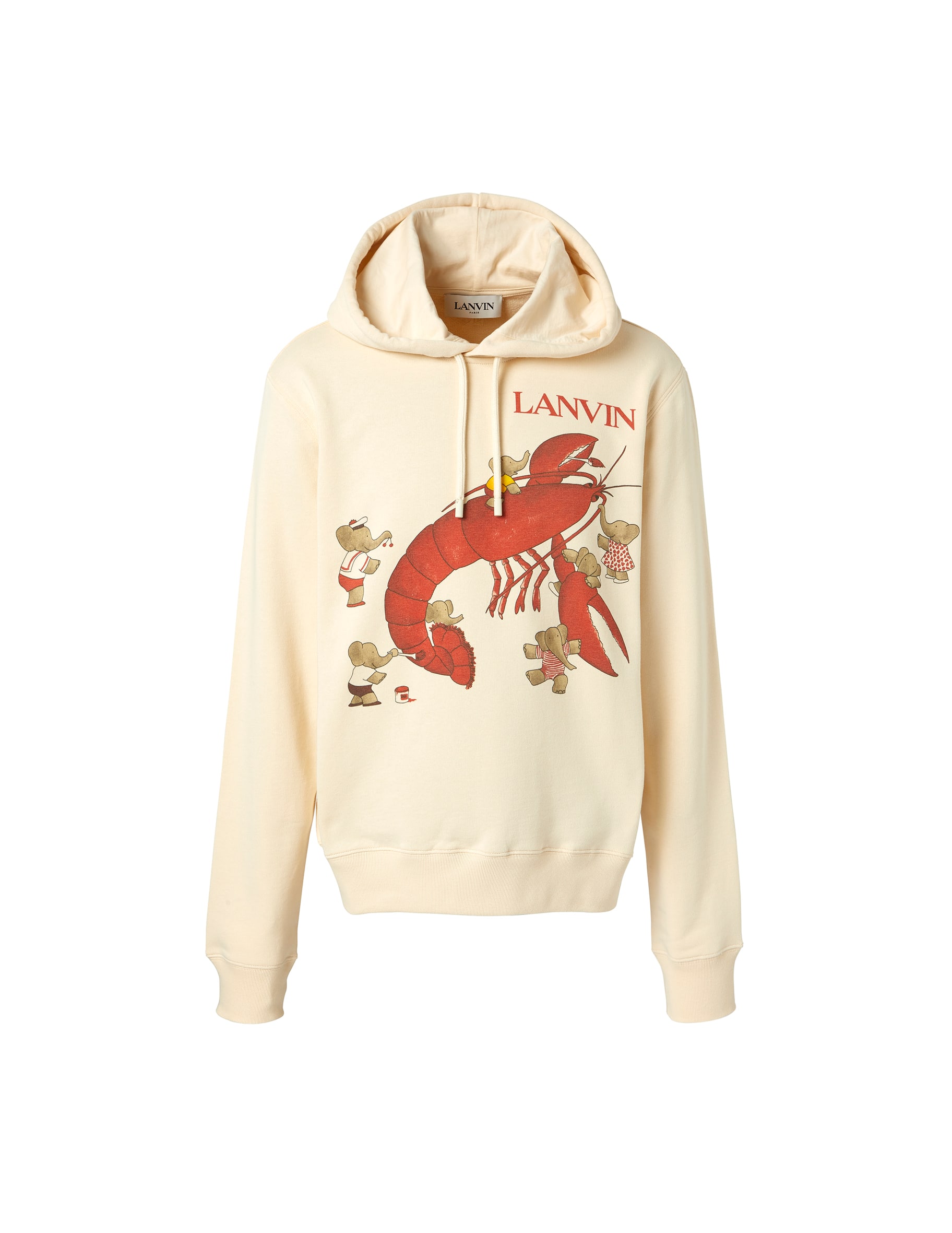 Lanvin Printed babar hoodie - Rinascente.it