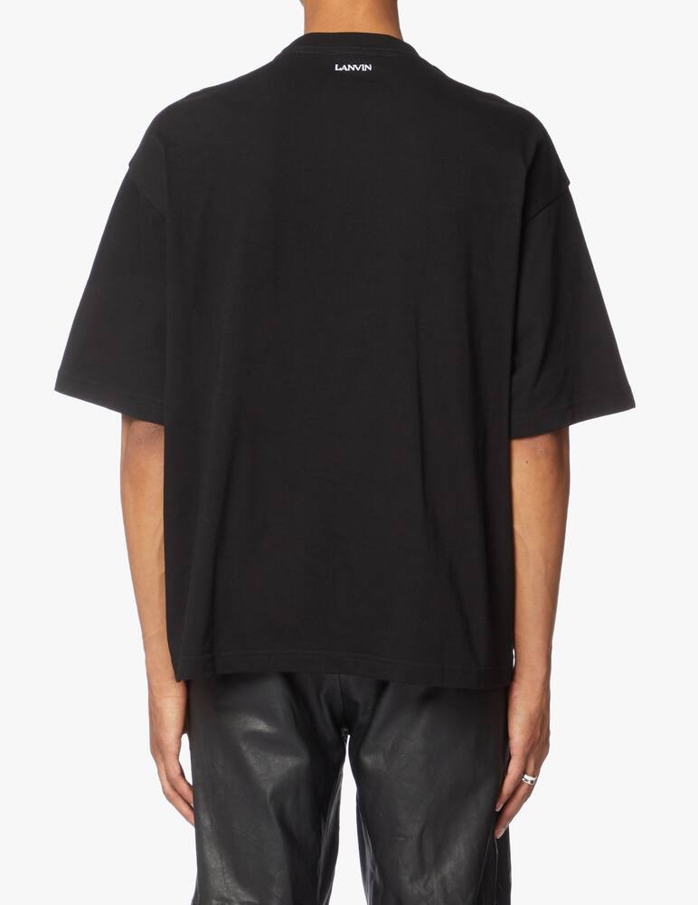 rinascente Lanvin Curb lace t-shirt