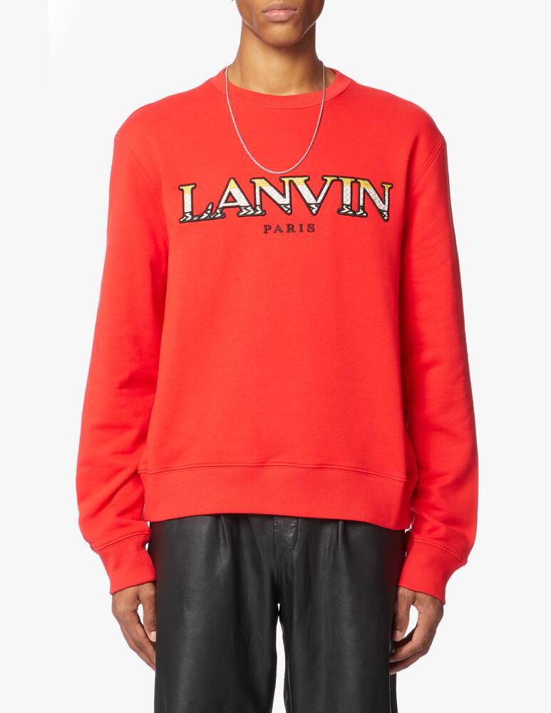 rinascente Lanvin Felpa curb lace