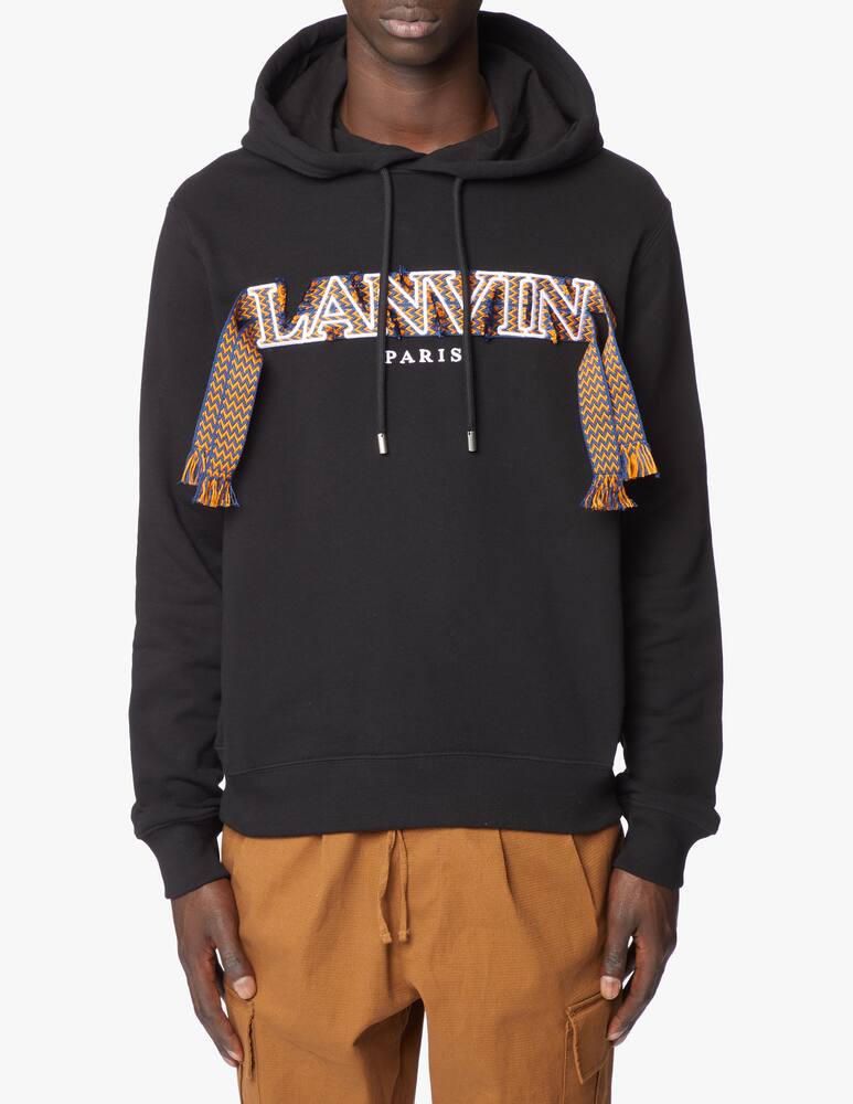 rinascente Lanvin Curb lace hoodie