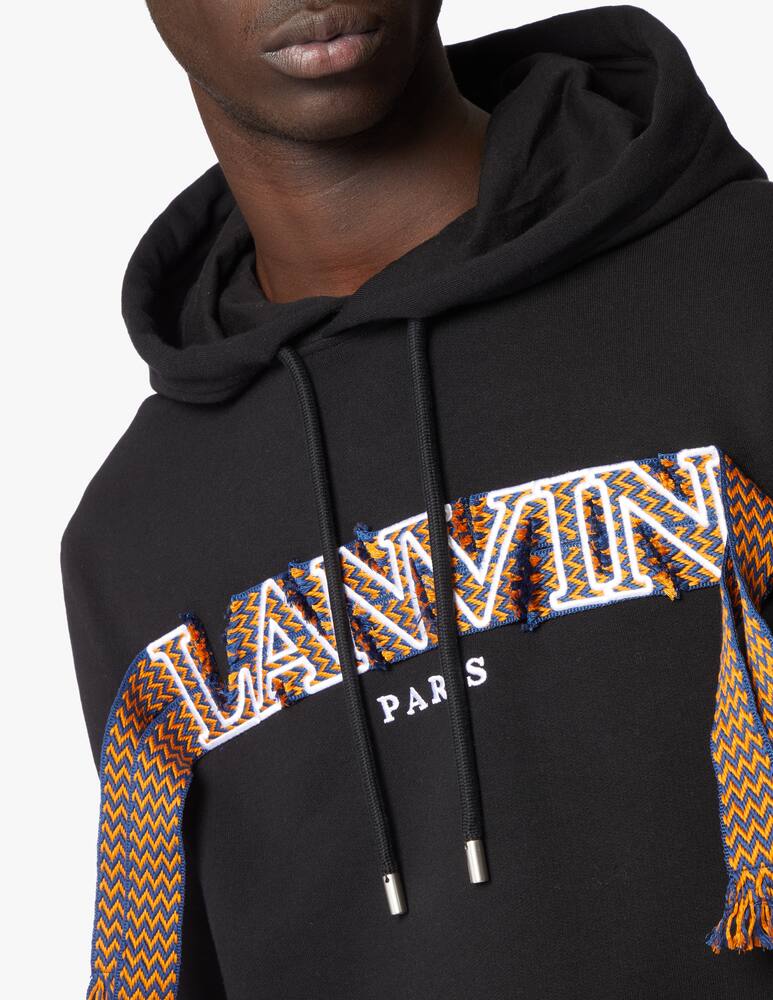 rinascente Lanvin Curb lace hoodie