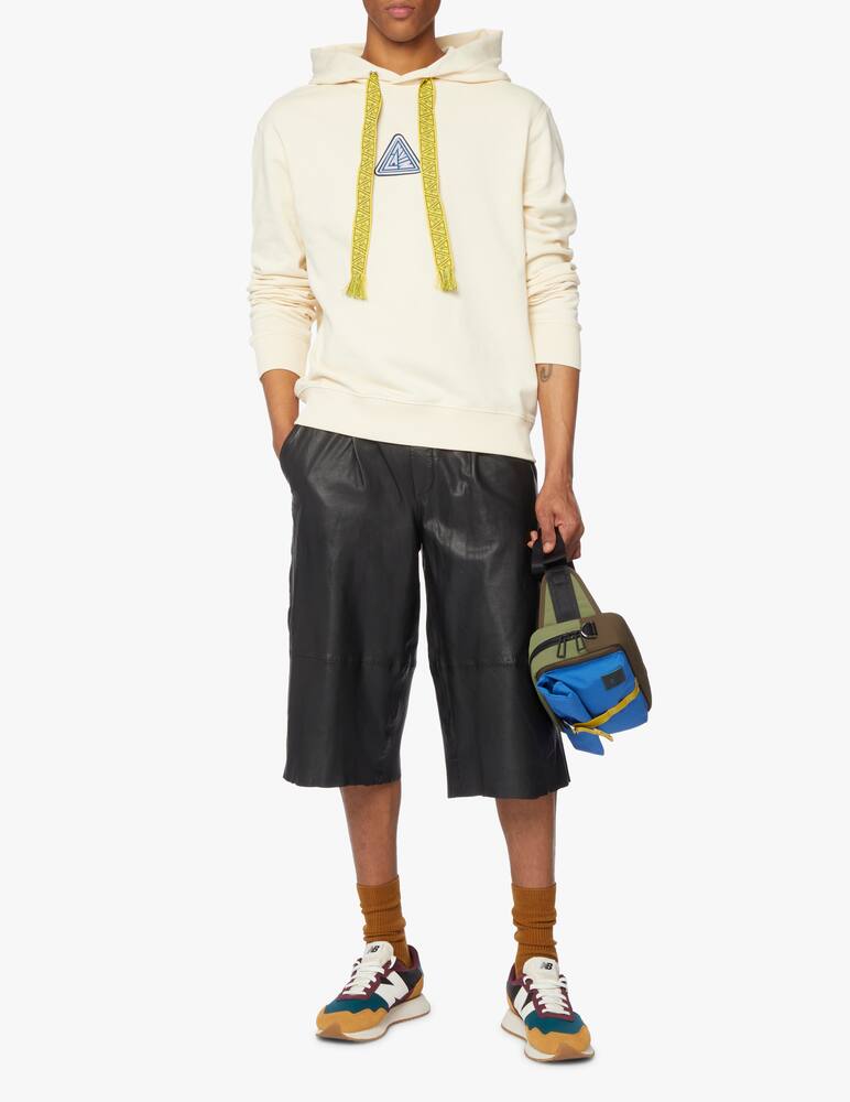 rinascente Lanvin Felpa con cappuccio stampata - beige