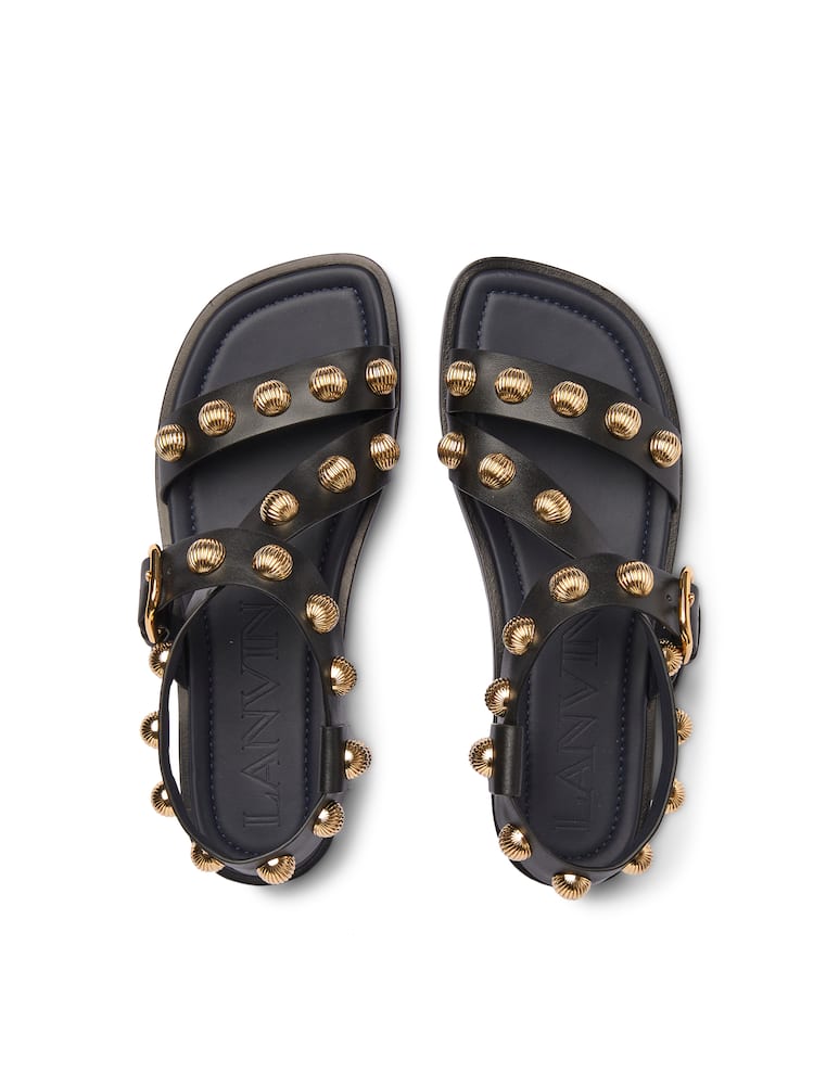 rinascente Lanvin Sandali bassi in pelle - nero