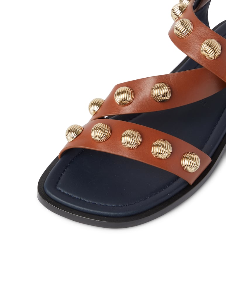 rinascente Lanvin Sandali bassi in pelle - marrone