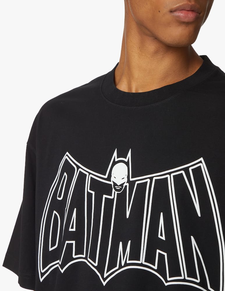 rinascente Lanvin Batman printed oversized t-shirt - black