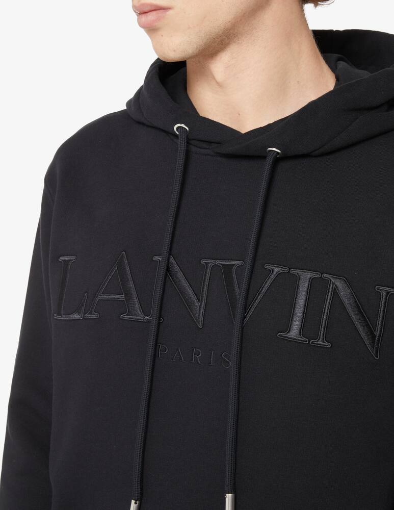 rinascente Lanvin Logo hoodie - Black
