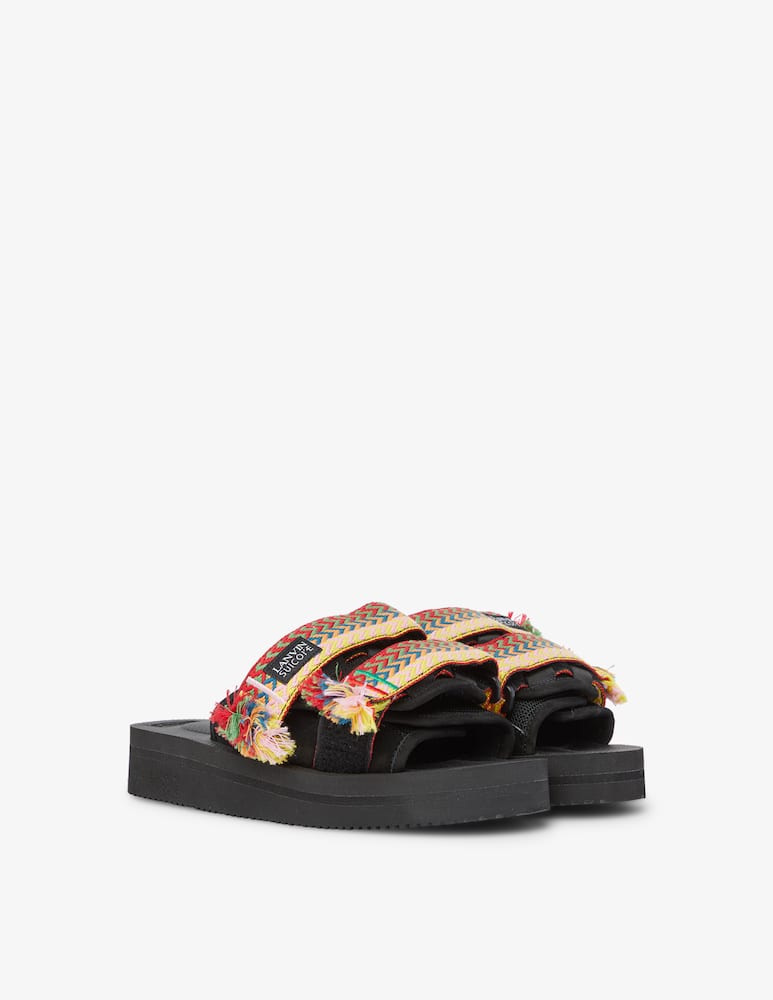 rinascente Lanvin Suicoke x Lanvin flat shoes - Nero