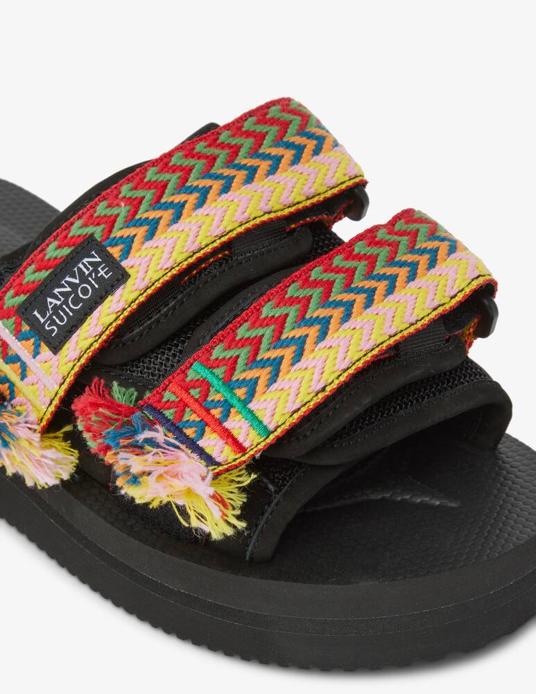 rinascente Lanvin Suicoke x Lanvin flat shoes - Nero