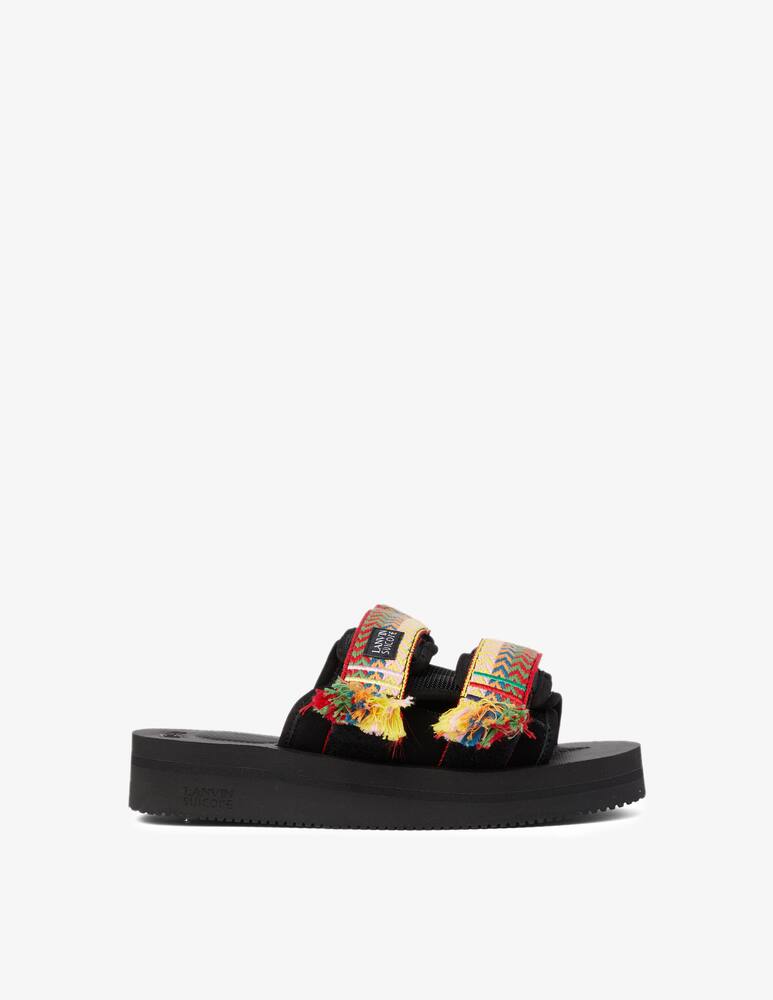 rinascente Lanvin Suicoke x Lanvin flat shoes - Nero