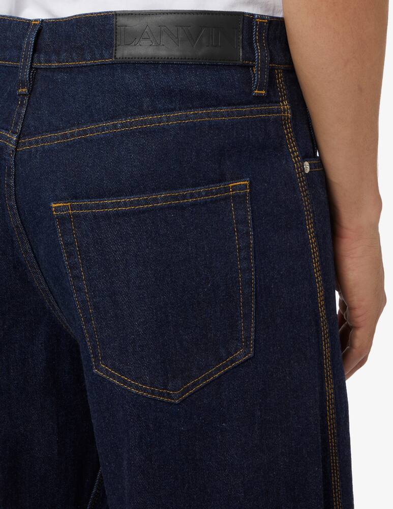 rinascente Lanvin Twisted denim loose fit